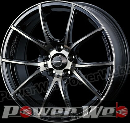 WedsSport SA-10R (ウェッズスポーツ SA10R) 18インチ 7.5J PCD:114.3 穴数:5 inset:45 ゼブラブラックブライト Weds [ホイール単品4本セット]