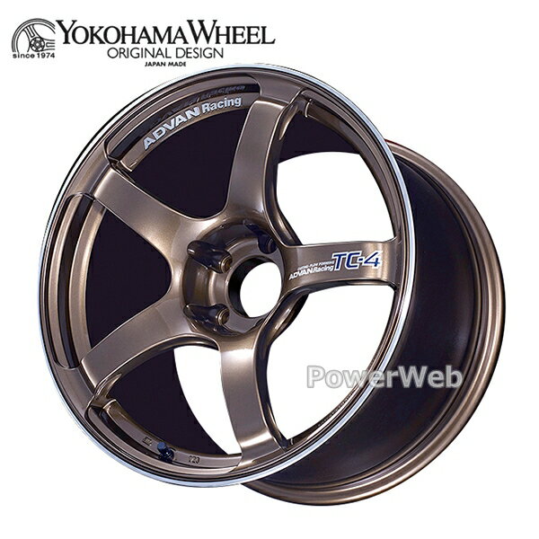 ADVAN Racing TC-4 15C` 6.0J PCD:100 :4 inset:45 Ao[uY^bNO (UBR) Aho [VO [zC[4{Zbg]