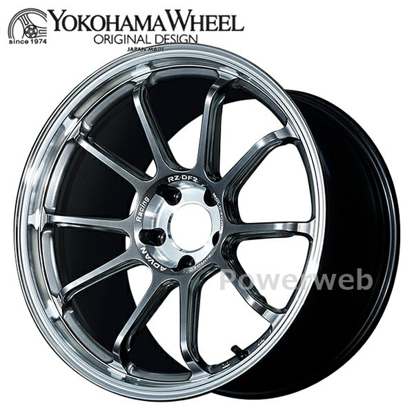 ADVAN Racing RZ-DF2 19インチ 9.5J PCD:114.3 