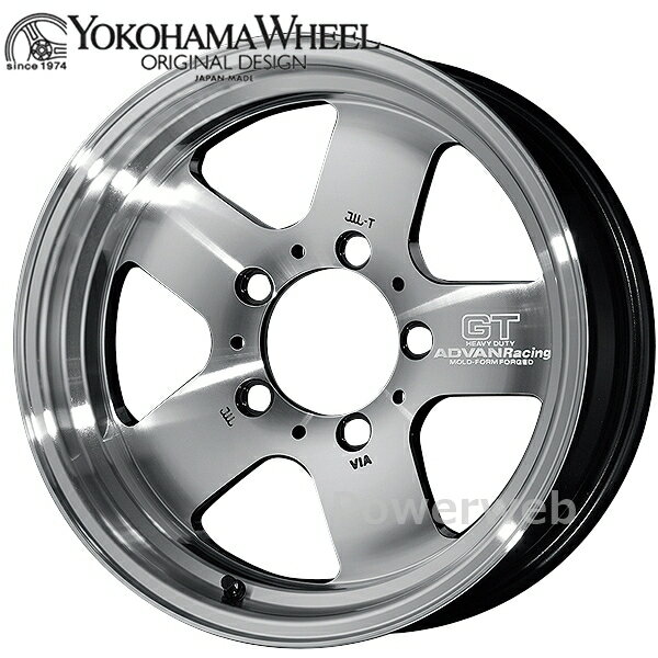 ADVAN Racing GT HEAVY DUTY for JIMNY 16インチ 5.5J PCD:139.7 穴数:5 inset:0 マシニング&ダイヤモンドカット (MDC) アドバン レーシング ヘビーデューティー ジムニー [ホイール4本セット]