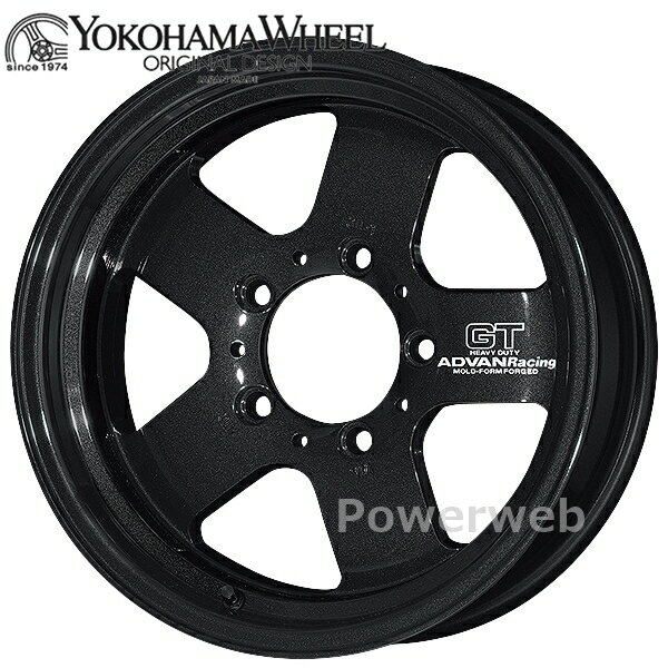 ADVAN Racing GT HEAVY DUTY for JIMNY 16インチ 5.5J PCD:139.7 穴数:5 inset:0 レーシングチタニウムブラック (TBK) アドバン レーシング ヘビーデューティー ジムニー [ホイール1本]