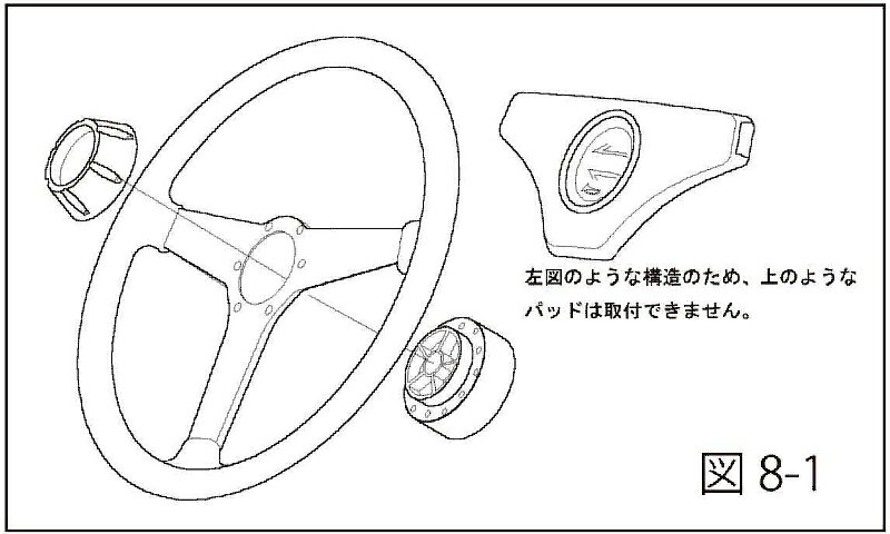 WORKS BELL (ワークスベル) ステアリングボス 品番:807 ミツビシ ジープ 型式:J26...