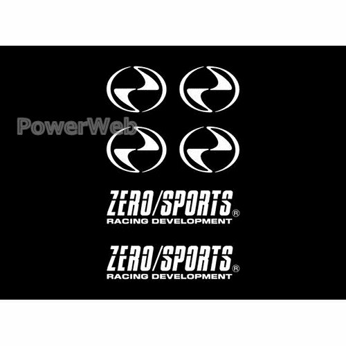 Emblems - ZERO SPORTS 1453047 ニューモードステッカー NM-K-S 46×74mm シルバー