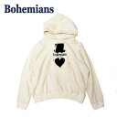 Bohemians ボヘミアンズ モノ ラブ ハット(フロッキープリント)ソフトスウェットプルパーカ