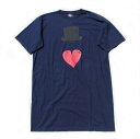 Bohemians ボヘミアンズ LOVE HAT2 SS T-SHIRTS ONEPIECE ラブ ハット2 tワンピース レディース tシャツワンピース おしゃれ tシャツワンピ かわいい tシャツ ワンピース 半袖 ヘビーウェイト 耐久性 綿100％ ブランド 女性 高級 ネイビー ホワイト プレゼント