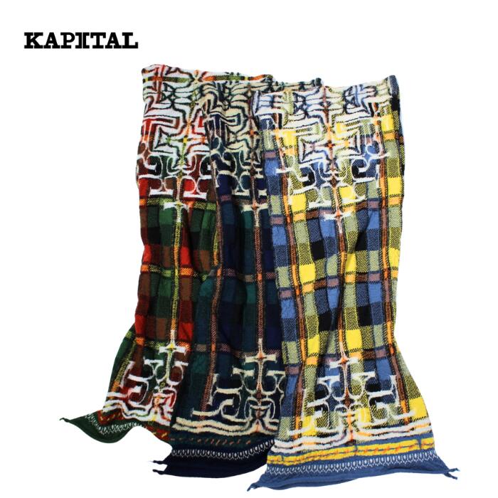 楽天市場】kapital 縮絨 ストールの通販