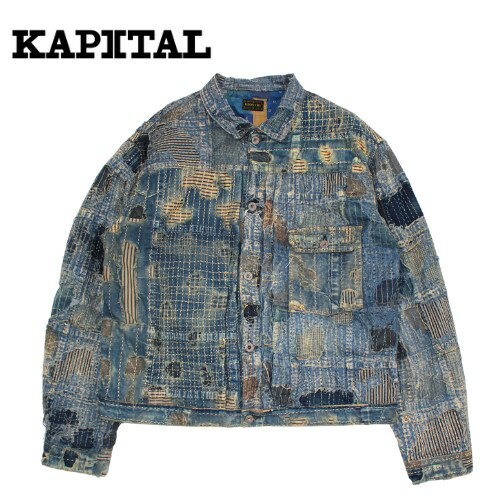 KAPITAL kapital BORO SPRING 1ST JKT EK-1549 キャピタル ブランド ジャケット 加工 襤褸 インディゴ