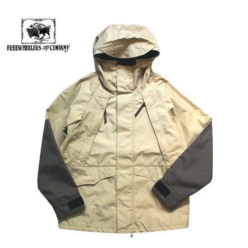 楽天Powwow Trading PostFREEWHEELERS ULTIMA THULE EQUIPMENT ALL-WEATHER PARKA #2121012 フリーホイーラーズ アルティマトゥーレ オールウェザーパーカー アメカジ freewheelers ナイロン アウター ジャケット メンズ ブランド ベージュ