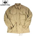 FREEWHEELERS UNION SPECIAL OVERALLS M-1951 Field Jacket DARK TAN 2331011 ユニオスペシャルオーバーオールズ フィールドジャケット フリーホイーラーズ アメカジ freewheelers デニム アウター ワークコート メンズ ブランド m