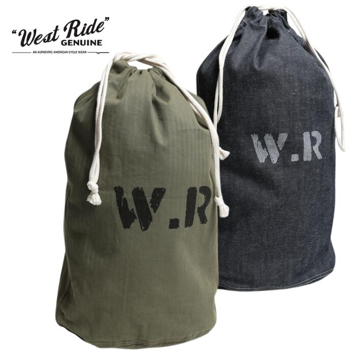 gm/ WEST RIDE ウエストライド　ARMY BAG サイズM　アーミーバッグ ランドリーバッグ バイク バイカー アメカジ west ride powwow-trd-10003890 Powwow Trading Post パッケージ画像