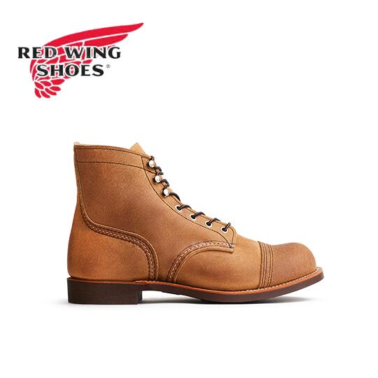 楽天Powwow Trading PostRED WING 8083 IRON RANGER レッドウイング アイアン レンジャー メンズ ブーツ ワークブーツ 短靴 キャップドトゥ メンズブーツ 革靴 レザー 本革 かっこいい おしゃれ アメカジ アメカジファッション アメカジブーツ 男性 6.5 7.5 8.5