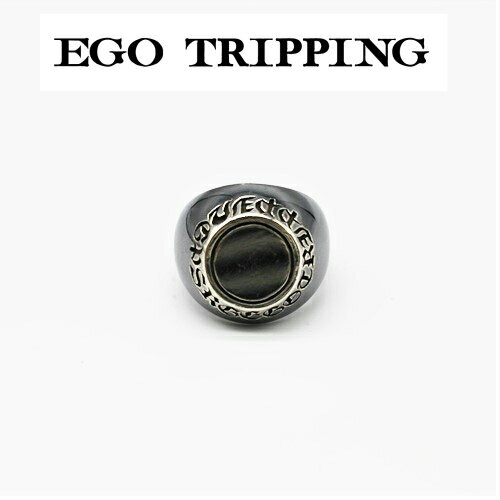 【期間限定SALE】EGO TRIPPING(エゴトリッピング) RING シルバーリング スカル サイズ18号