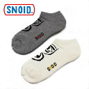 SNOID FACE ON SOX/ ankle 靴下 プレゼント スノイド 男女兼用 ユニセックス アンクルソックス ブランド靴下 おしゃれ靴下 レディース 短い靴下 メンズ ぐれー くるぶしソックス メンズソックス ショートソックス メンズくつ下 くつ下 くるぶし ソックス セット