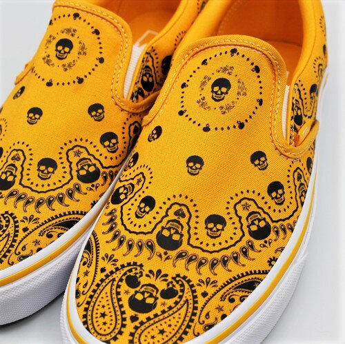 VANS バンズ classic slip-on クラシックスリッポン スケート スケシュー 靴 メンズ BANDANA