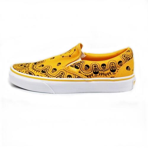 VANS バンズ classic slip-on クラシックスリッポン スケート スケシュー 靴 メンズ BANDANA