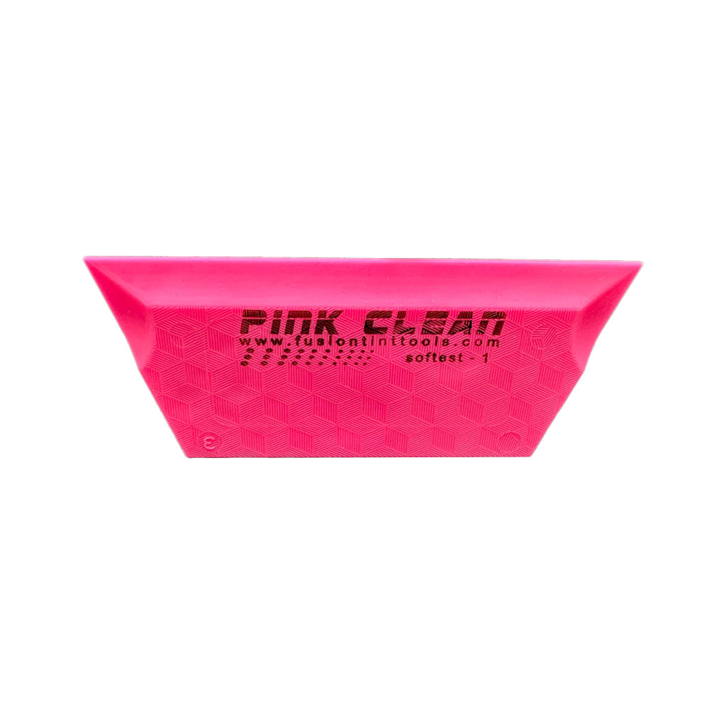 ピンククリーンスキージー　5インチ（約12cm）PPFSHOP プロテクションフィルム 看板 サイン プロ愛用