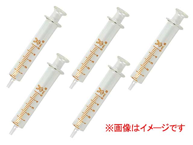 271 PPLS 多目的用 ガラスシリンジ 5ml 5本セット 2