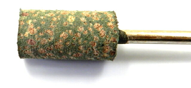 2625 PPLS 3mm軸付き砥石 ルータービット ゴム砥石 研磨 【ゴム研磨・円柱】 直径10mm 100個入