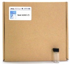 乐天商城 - 2741 PPLS 実験用 スクリュー管 ガラス瓶 容量:5ml 入数:60本