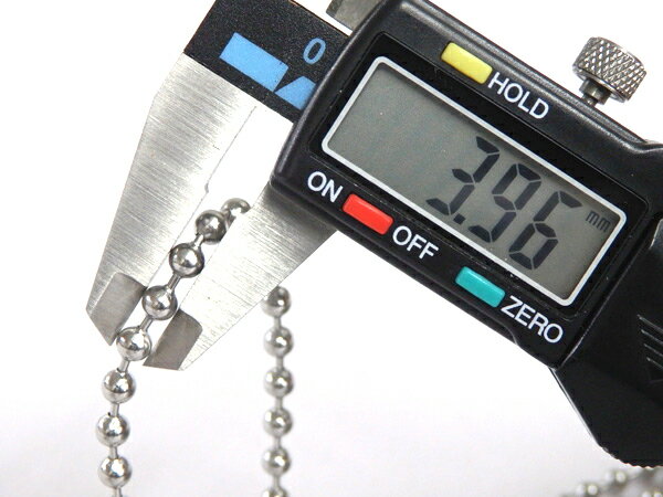 2760 PPLS ボールチェーン ステンレス ネックレス・ストラップ用 直径4.0mm 長さ:5m 3