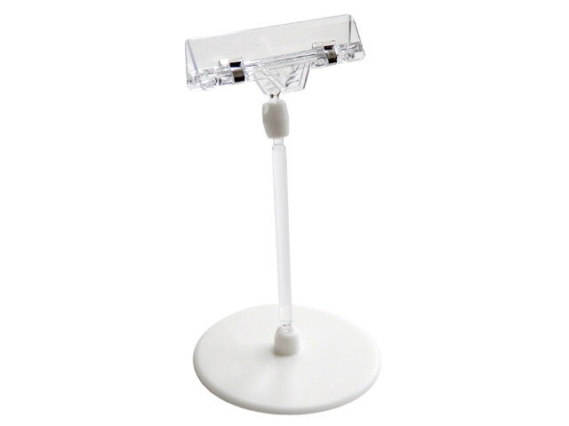 乐天商城 - 3003 PPLS POPクリップ スタンド 8cm幅クリップ 9cm台座 高さ15cm 8個入