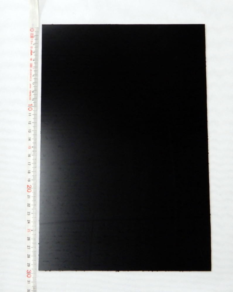 3054 PPLS 日本製ABSシート 300×200mm 黒（3.0mm厚） 3