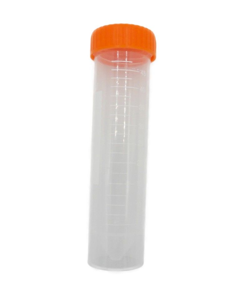 乐天商城 - 3326 PPLS【遠沈チューブシリーズ】コニカルチューブ 50mL 円錐底 自立可能タイプ スクリューキャップオレンジ 30本入り