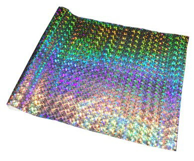 乐天商城 - 3606 PPLS ホログラム 合皮シート PU レザー ハンドメイド 生地 130cm×45cm (4) オーロラホワイト
