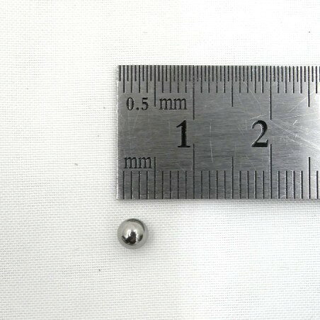 3859 PPLS ステンレス球 多目的ボール 実験用ボールミル対応 Φ4mm 150g 570粒