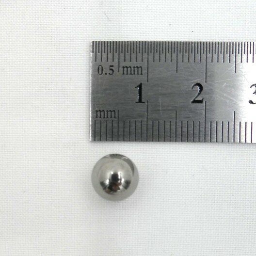 3863 PPLS ステンレス球 多目的ボール 実験用ボールミル対応 Φ8mm 150g 70粒