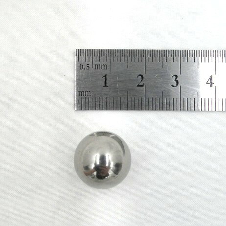 ペパレス製作所PPLS楽天市場店の3869 PPLS ステンレス球 多目的ボール 実験用ボールミル対応 Φ15mm 150g 11粒｜アングル2