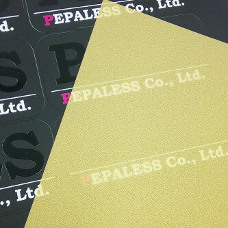 3925 PPLS カラートレーシングペーパー 写し紙 スケルトン紙 A4 0.07mm厚 シャンパンゴールド 15枚入 3