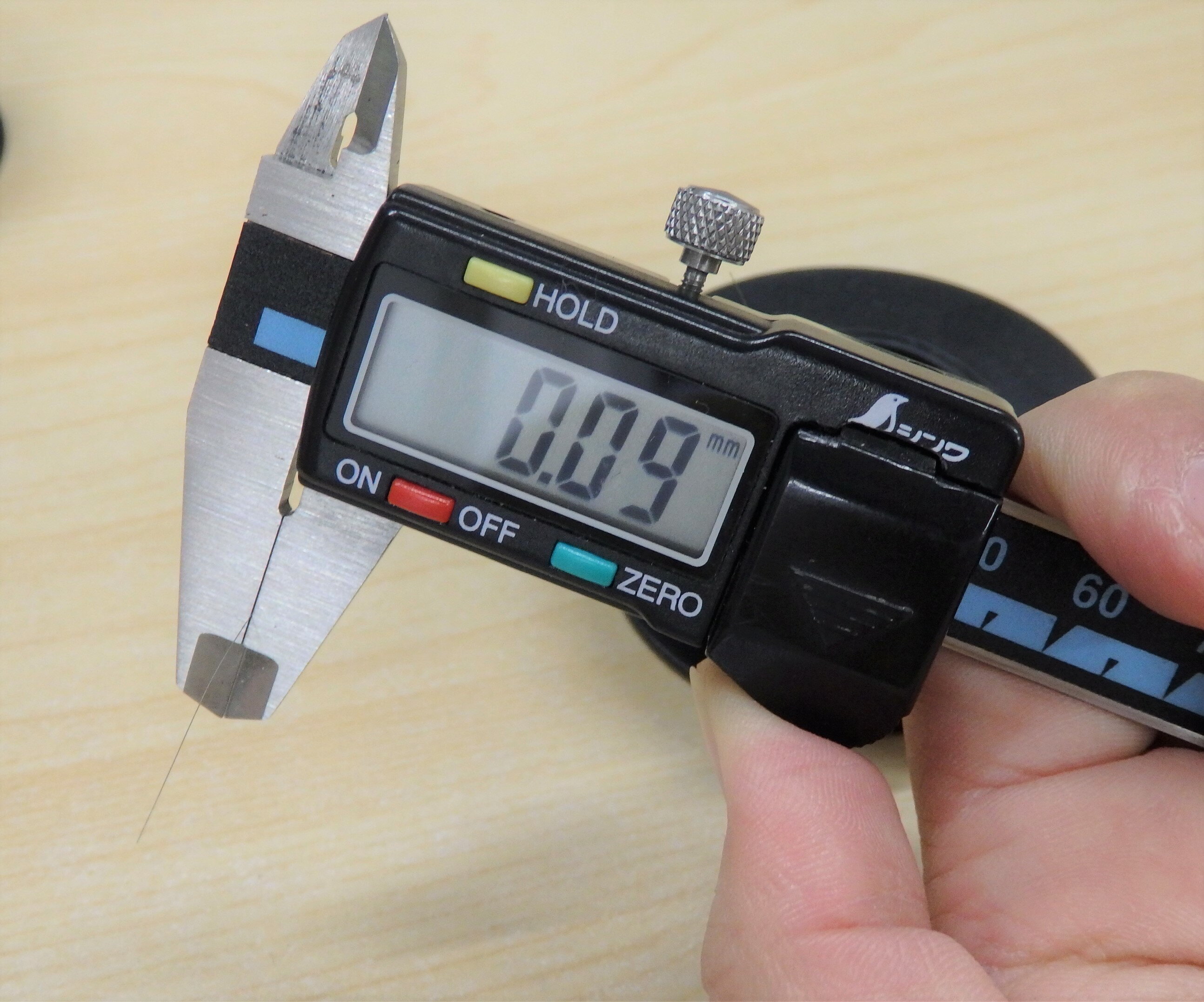 3102 PPLS 糸鋸用 超極細 ダイヤモンドワイヤー Φ0.09mm 2m巻