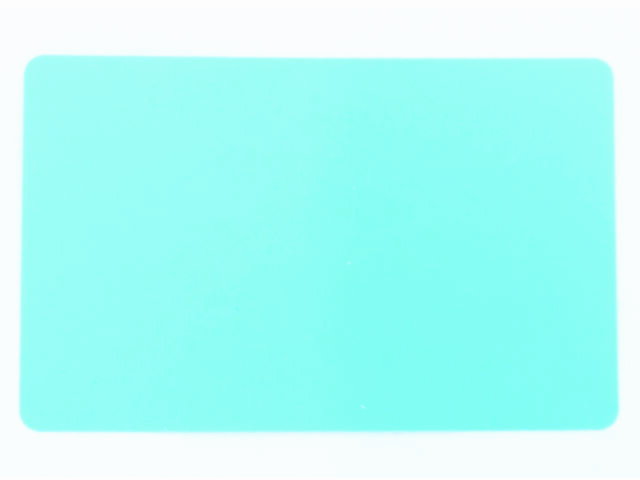 3674 PPLS PVC カラーカード 角丸 防水 縦54mm×横88mm 0.5mm厚 100枚 (5) ブルー