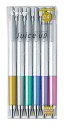PILOT ジュースアップ04(超極細0.4mm)メタリック6色セットゲルインキボールペン0.4mm Juice up 超極細 LJP120S46CM
