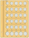テージー 令和コインアルバム スペア台紙普通コイン用 令和元年〜5年 C-40S1
