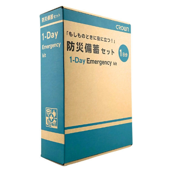 クラウン 防災備蓄セット 1DAY 1日分 CR-BS100