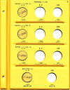 テージー コインアルバム スペア台紙平成記念コイン用 C-36S1-B その1