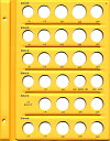 テージー コインアルバム スペア台紙普通コイン用 C-37S4
