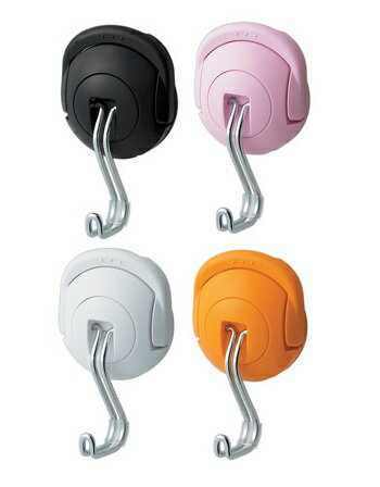 ●外寸法（mm）：68・47・122 ●最大保持荷重：98N（約10kgf） ●品番：フク−227D(黒)、フク−227P(ピンク)、フク−227W(白)、フク−227YR(オレンジ)、