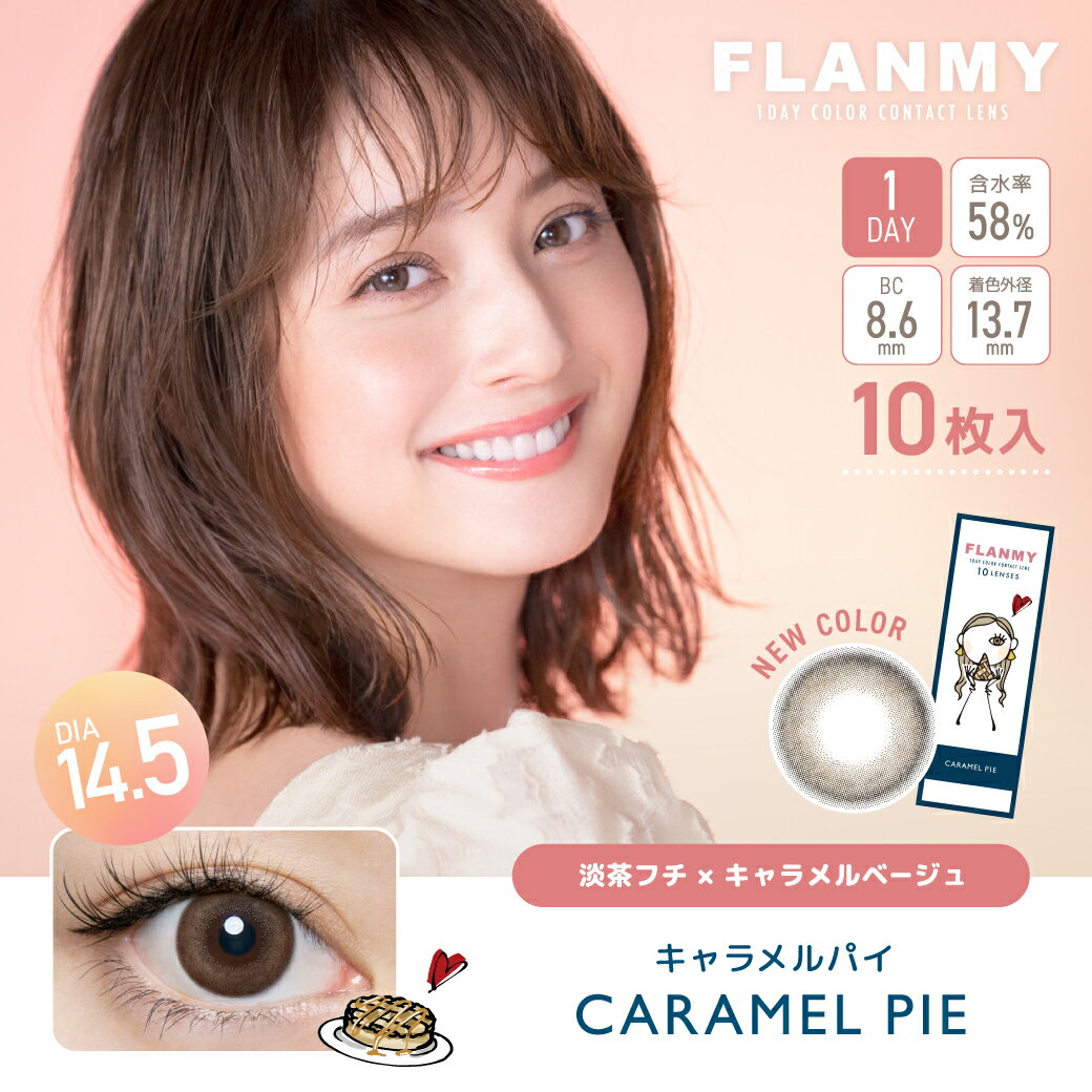 【4箱セット】カラコン ワンデー FLANMY 1day 10枚入り 度あり カラーコンタクトワンデーカラコン 度なし フランミー 佐々木希　人気 ..