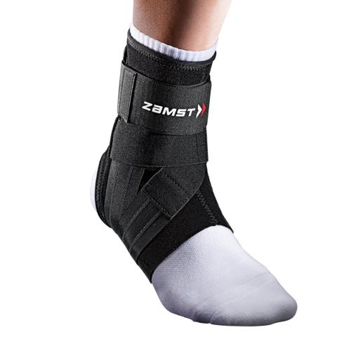 Rakuten - ザムスト(ZAMST) 足首 サポーター A1 スポーツ全般 バスケ バレー テニス 足関節 固定 Mサイズ 右足 ブラック 370802