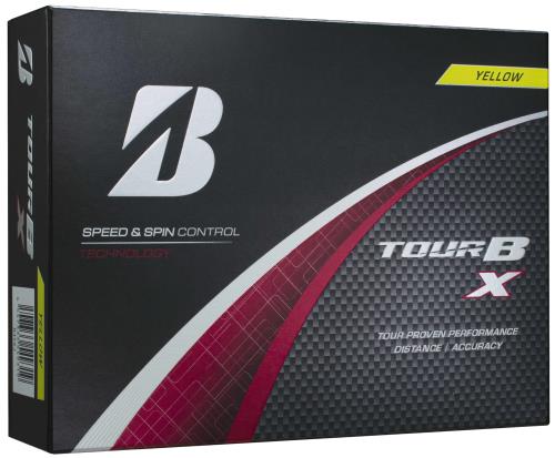 Bridgestone GOLF ゴルフボール TOUR B X 2024年モデル イエロー 1ダース[12個入り]