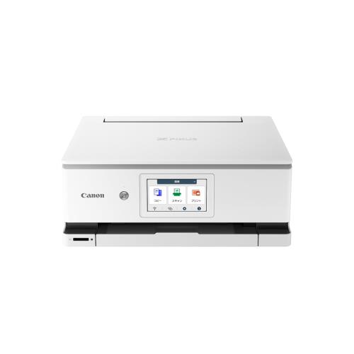 製品特徴:低ランニングコストで高機能、幅広いおうちプリント需要に応えるモデル。新しいコピー機能(色消しコピー・冊子コピー)搭載。 機能:プリント、コピー、スキャン、ディスクレーベル対応 最大用紙サイズ:A4 / 色数:5色(染料・顔料ハイブリッドインク) / 写真印刷速度L判 約16秒 給紙:2WAY給紙 背面トレイ(A4普通紙最大100枚) 前面カセット(A4普通紙最大100枚) 操作・その他:4.3型カラータッチ液晶、Switch UI、1プッシュコピー、自動両面印刷、USB、無線LAN