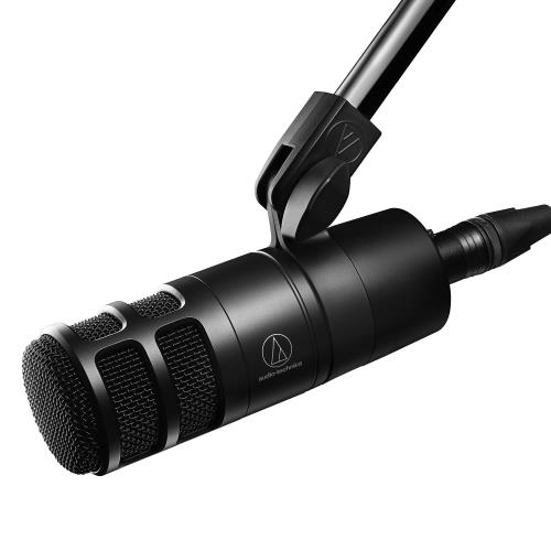 Rakuten - オーディオテクニカ AT2040 ダイナミックマイク 超単一指向性マイク/XLR/ポップフィルター内蔵/ポッドキャスト/オーディオブック/ゲーム実況/動画配信 ブラック