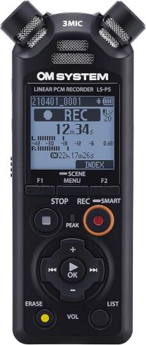 OM SYSTEM LS-P5 楽器演奏/ライブ録音/自然環境録音/ハイレゾPCM録音/外部メモリ対応