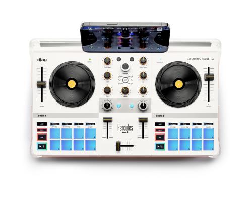 Hercules(ハーキュリーズ) DJControl Mix Ultra – スマホ対応ワイヤレスDJコントローラー/djayおよびApple Music対応/バッテリー内蔵
