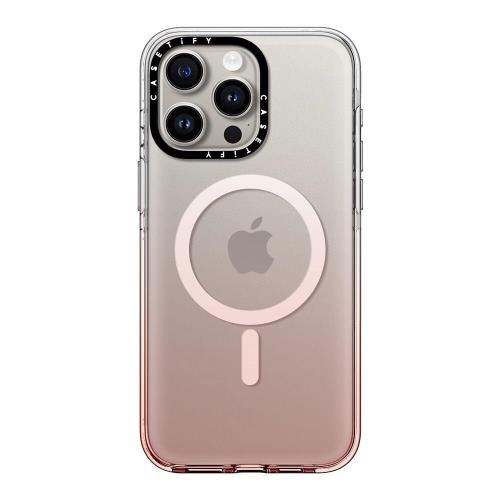 CASETiFY クリア MagSafe対応 iPhone 15 Pro Max ケース [黄ばみにくい素材 / 2mからの落下試験をクリ..