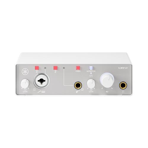 Rakuten - ヤマハ YAMAHA USB2.0 オーディオインターフェース 24bit/192kHz 2イン/2アウト 音楽制作 レコーディング 配信 ループバック機能 ホワイト UR12MK3 W