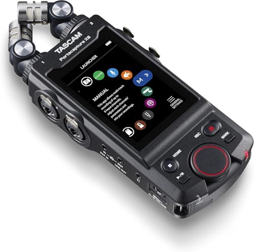 TASCAM(タスカム) Portacapture X8 32bitフロート 192kHz(ハイレゾ) 8トラックポー...